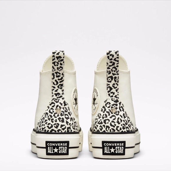 Converse Chuck Taylor All Star Lift Platform Animal Mix Sneakers 7.5 - Picture 6 of 7